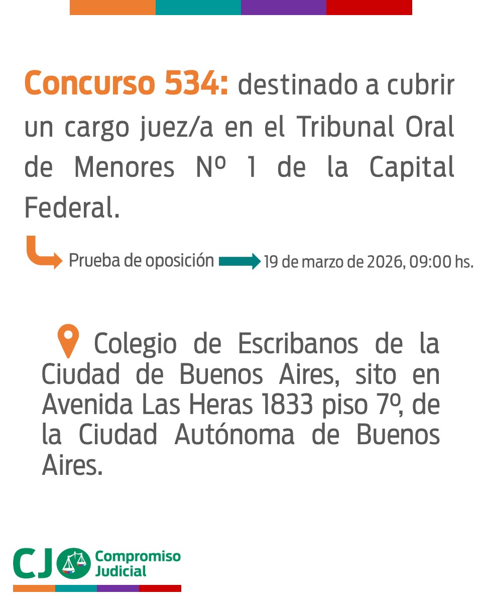 Compromiso Judicial tweet media