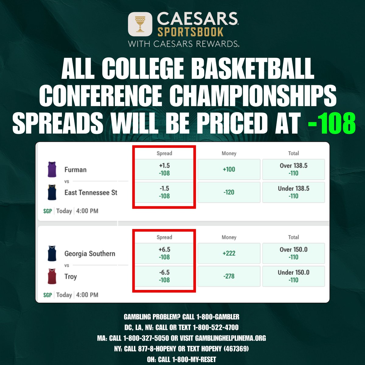 Caesars Sportsbook tweet media