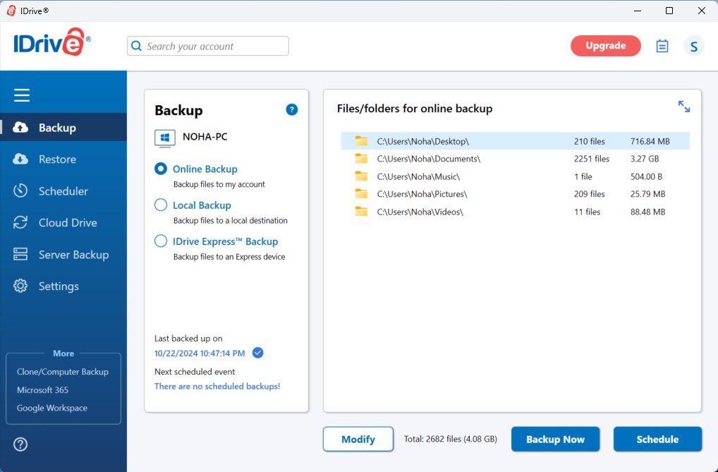 IDrive Online Backup tweet media