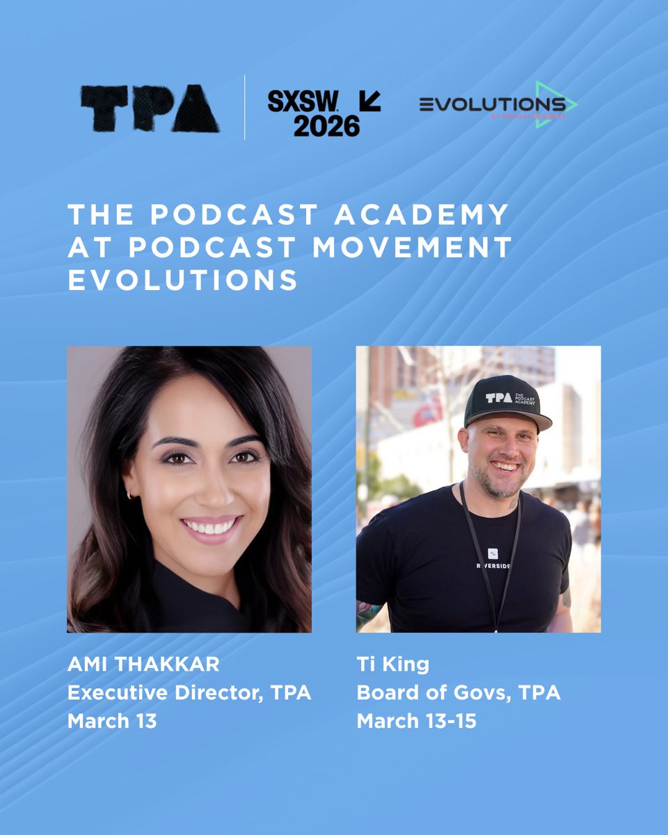 The Podcast Academy tweet media