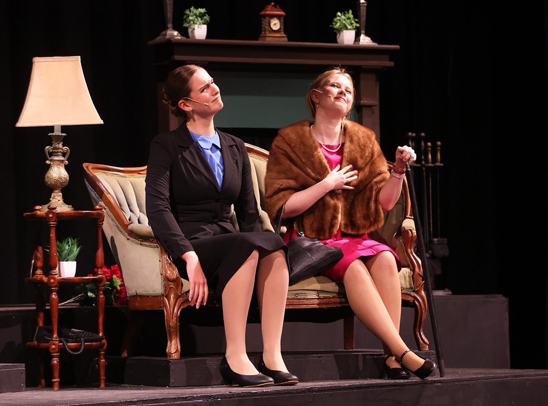 StCeciliaAca's tweet photo. Bravo to our high school students for their recent production of This Murder Was Staged by Patrick Greene and Jason Pizzarello! Their dedication, talent, and passion were evident throughout the show, and we are proud of the hard work they put into this production. https://t.co/Br1H1yCxix