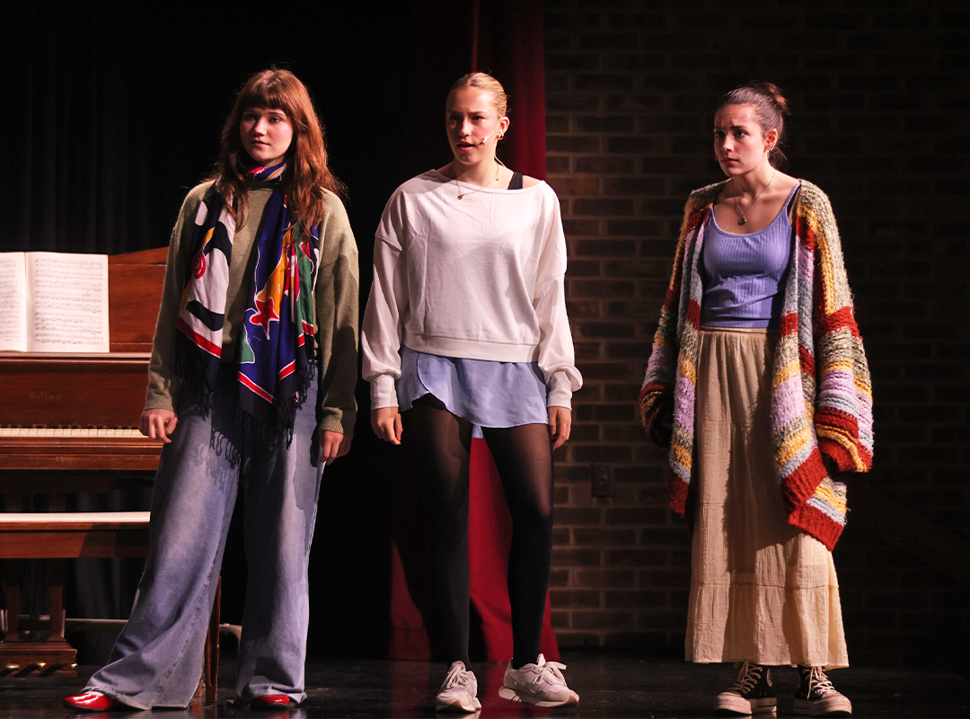 StCeciliaAca's tweet photo. Bravo to our high school students for their recent production of This Murder Was Staged by Patrick Greene and Jason Pizzarello! Their dedication, talent, and passion were evident throughout the show, and we are proud of the hard work they put into this production. https://t.co/Br1H1yCxix