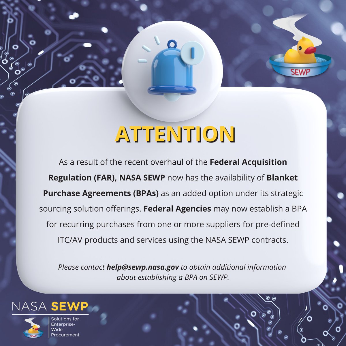 NASA SEWP tweet media