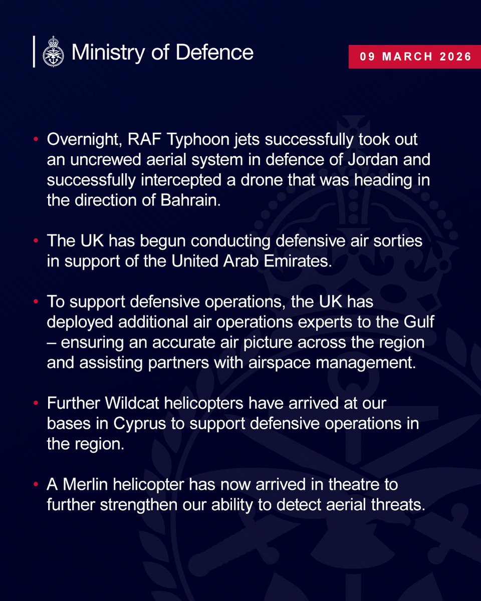 Ministry of Defence 🇬🇧 tweet media