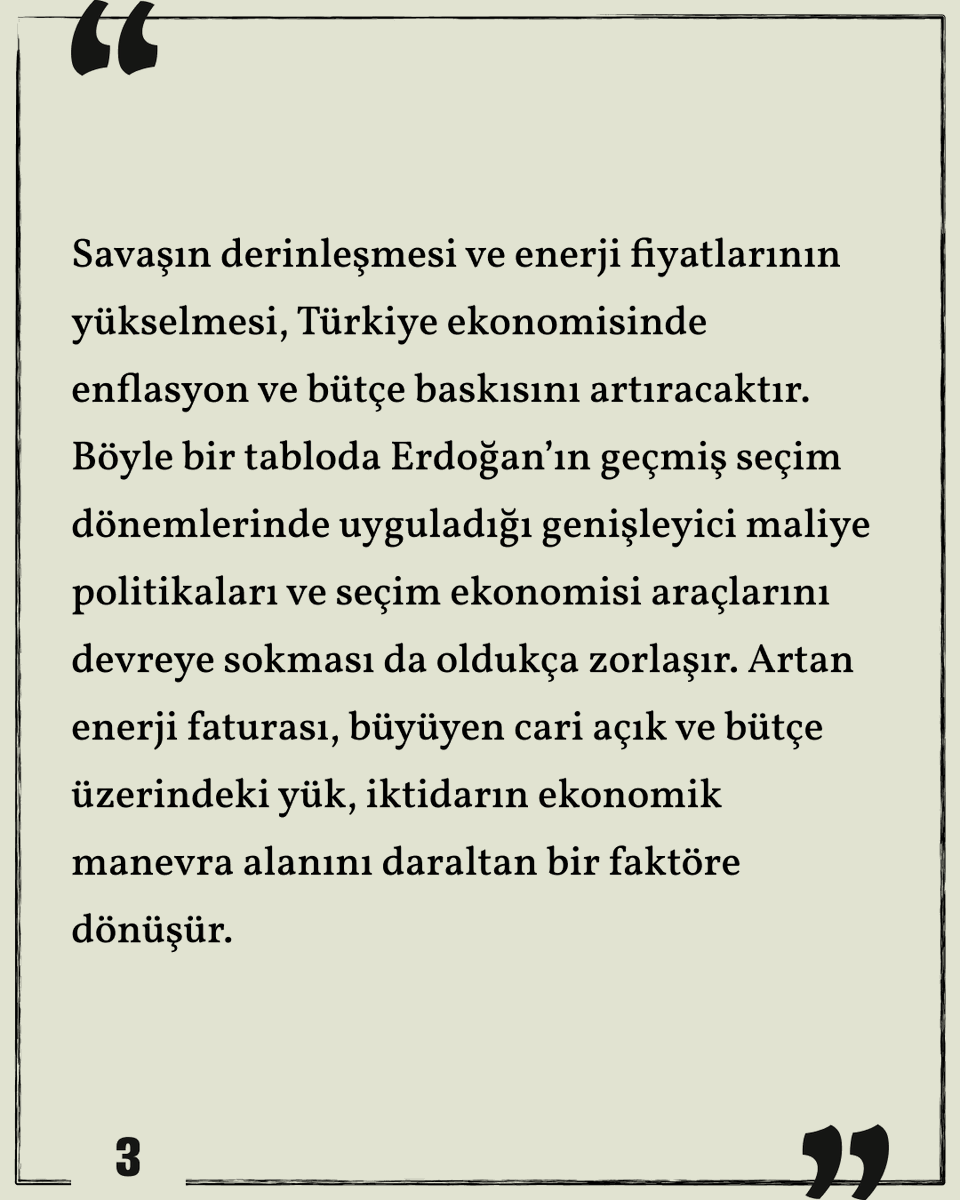 Savaşın Kaçınılmaz Yansıması: Enflasyon
elyazmalari.com/2026/03/09/sav…