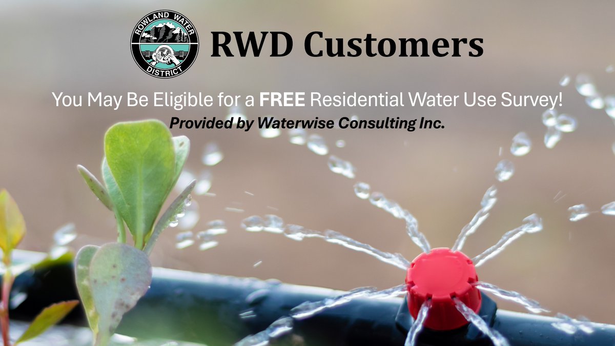 Rowland Water District tweet media