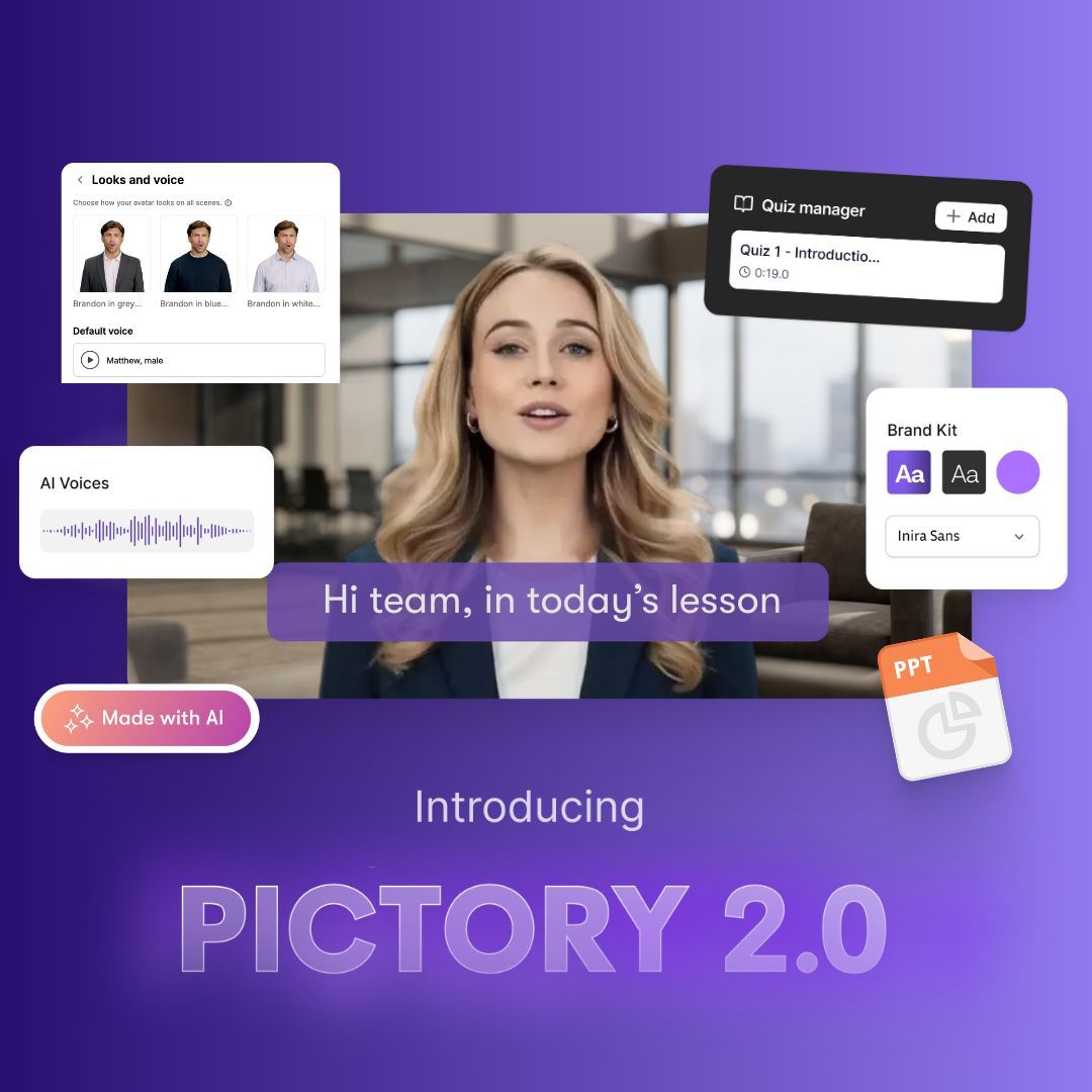 Pictory 2.0 feature collage