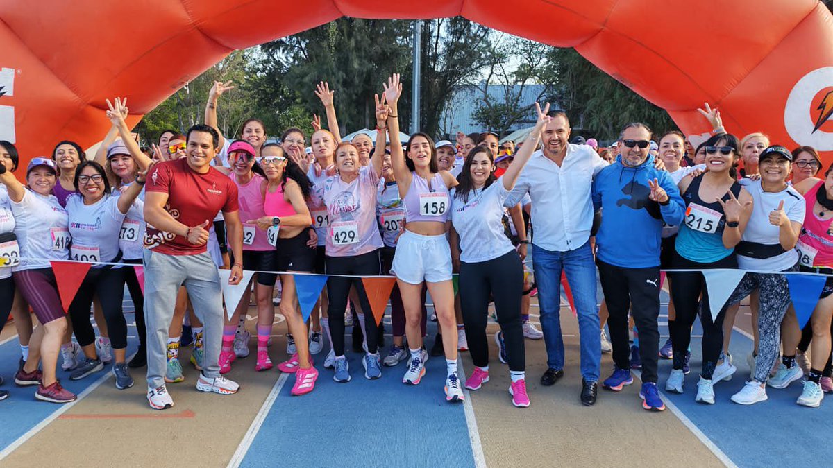juncalssolano's tweet photo. Les comparto más  imágenes y momentos increíbles de la carrera 8M. 💜 

Gracias @comudetonala. https://t.co/Jta2JRPhZX