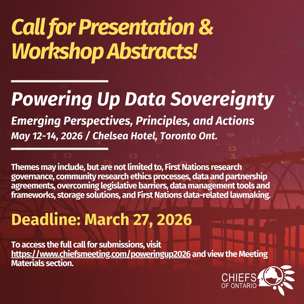 Chiefs of Ontario tweet media