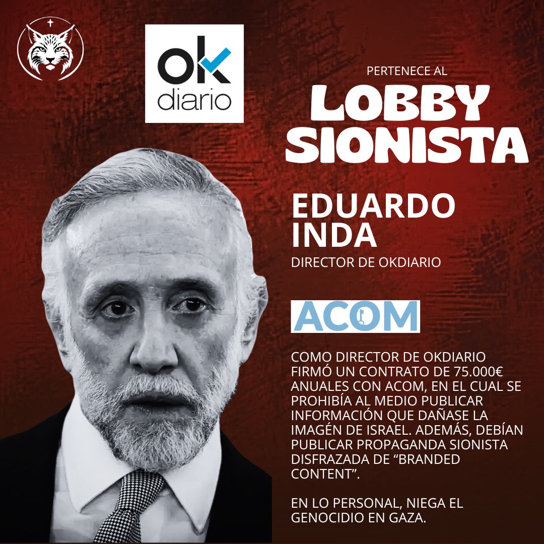 <a href="/Cyandeceres/">Carlos Sánchez</a> <a href="/okdiario/">okdiario.com</a> 🎯