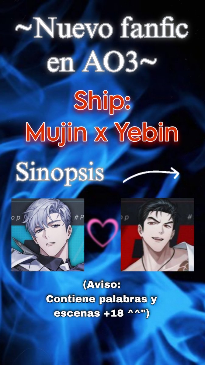 AsherMatus's tweet photo. Se convirtió en mi OTP este ship JAKSJAKS 😼☝️✨✨✨
.
Link:https://t.co/BtOj240R99
.
#zerowakegates #BL #SeongYebin #ParkMujin #Mubin #ship #OTP #fanfic #AO3 #AO3Fanfic #edit #edits https://t.co/2lcG8wHvr0