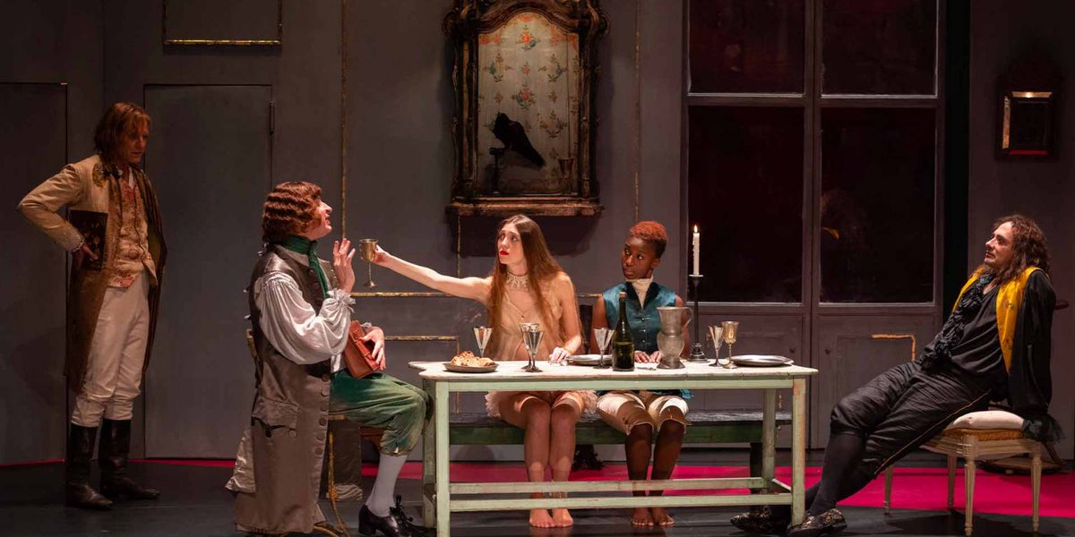 Dom Juan de Molière par Makeïeff
En miroir de Sade, il est enfermé dans un même lieu où le théâtre le rend un temps observateur de son existence 
Personnages et dialogues d'une étonnante modernité 
educavox.fr/accueil/breves…
Prochainement Opéra Grand Avignon, La Criée Marseille...