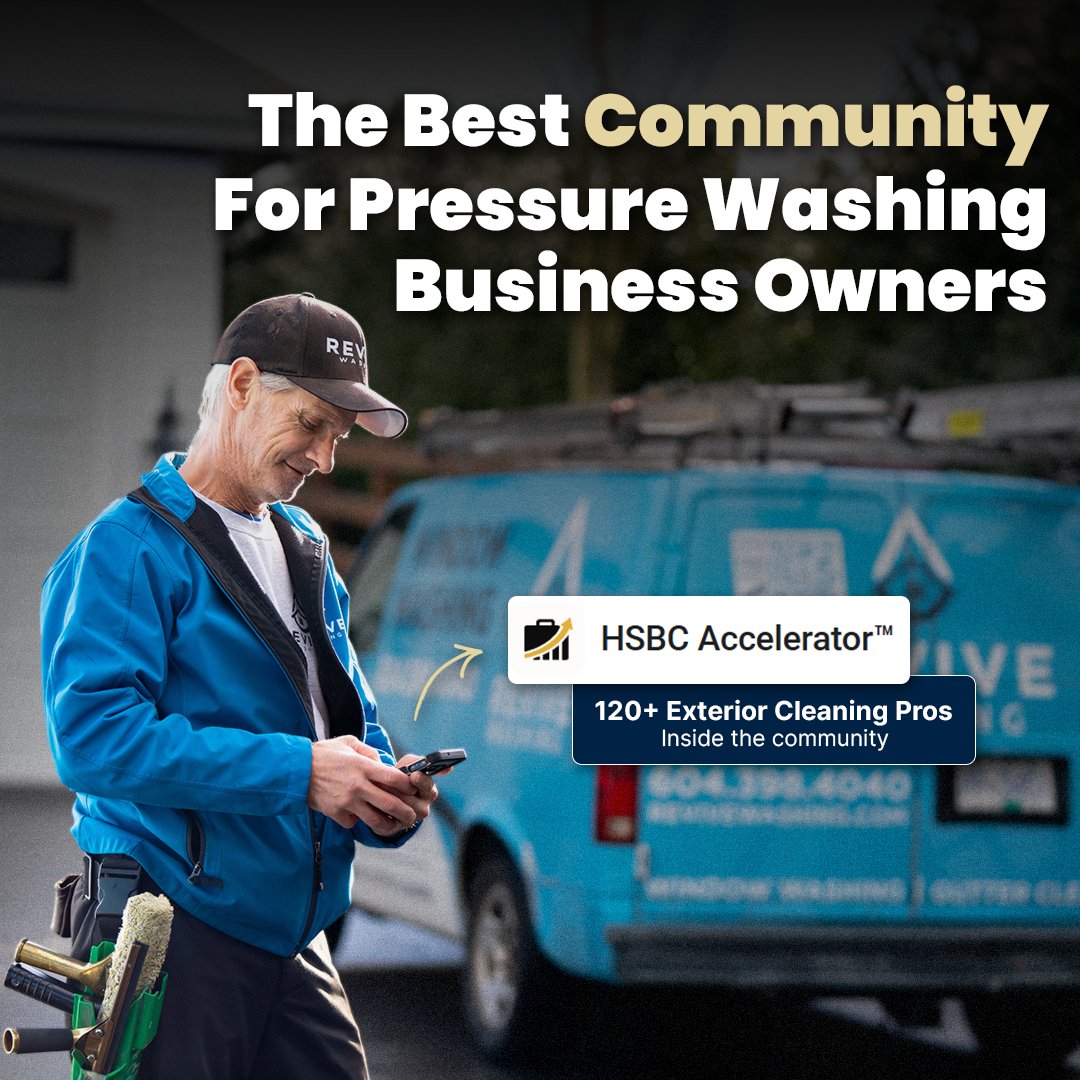 DavidMoerman_'s tweet photo. If your exterior cleaning business can’t run without you… you don’t own a business. You own a job.

Inside HSBC we teach owners how to get off the truck, install real systems, build a reliable team, and scale to $500K+ without burning out.

For ambitious owners only 👉🏻https://t.co/DaN60hBohY