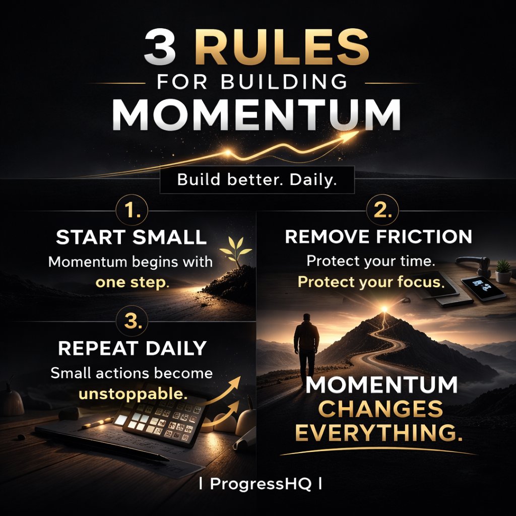 ProgressHQDaily's tweet image. #momentum #rules #progresshq #repeat