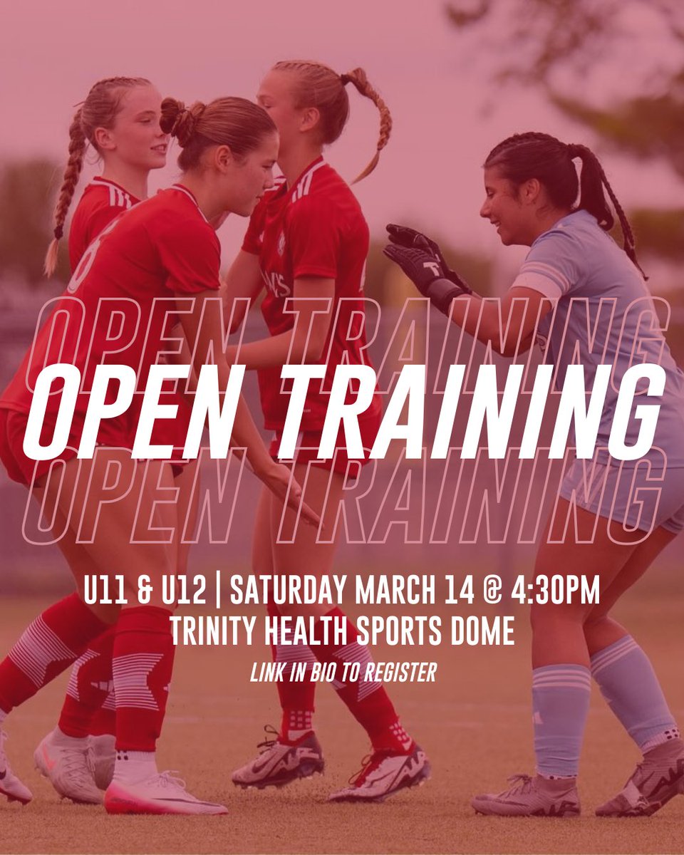 MIHawks1974's tweet photo. Open Training this Saturday! U11 &amp; U12 players are invited to join Michigan Hawks on Saturday, March 14 at 4:30 PM.

Train in a competitive environment and experience the Hawks.

Register: https://t.co/0aLZY3kI9m

#MIHawksSC #OpenTraining https://t.co/O7yrV1vTJg