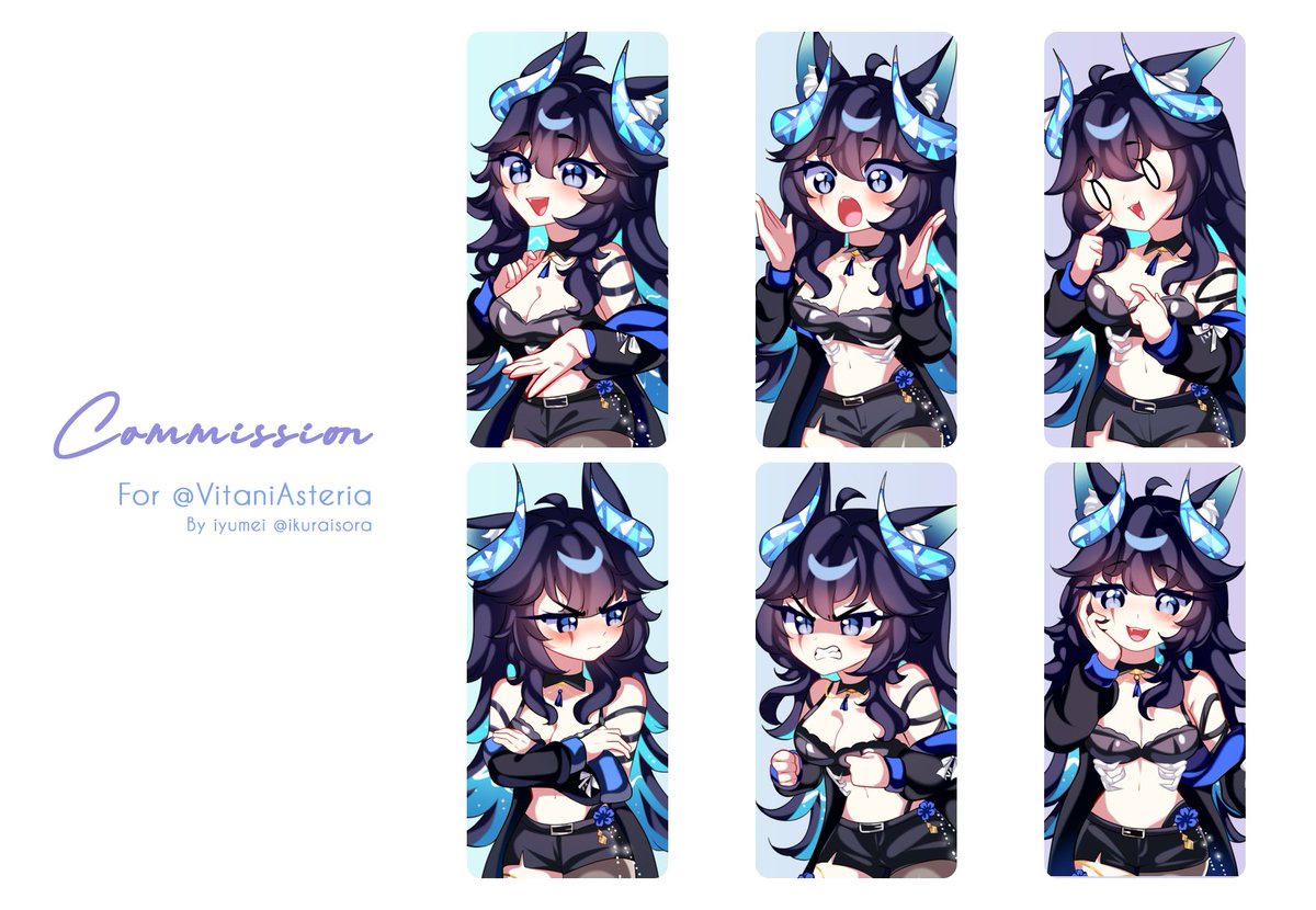 iyumei | Comms open tweet media