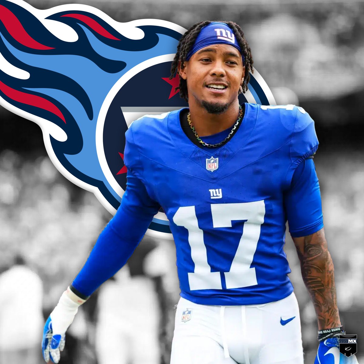 AmeAloMex's tweet photo. ¡¡NUEVA CASA!!

ÚLTIMA HORA: Los Titans firman a Wan'Dale Robinson proveniente de los Giants. Brian Daboll sigue trayendo a los sus de Nueva York. Otra arma importante para Cam Ward. ¿Qué opinan? https://t.co/Lj5b8zxGWb