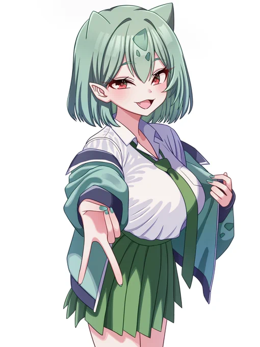 ギャルフシギダネを描きました! ギャルフシギダネ概念という概念が画期的かつ素晴らしすぎる...まさかフシギダネにこんな可能性があったなんて気づきもしなかったですね