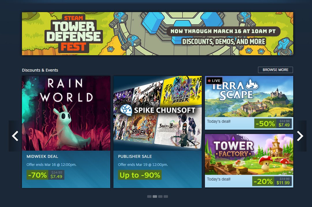 Just a heads up that Rain World is the MIDWEEK DEAL on <a href="/Steam/">Steam</a>! Get an awesome discount all week, and hey maybe make some art about it idk