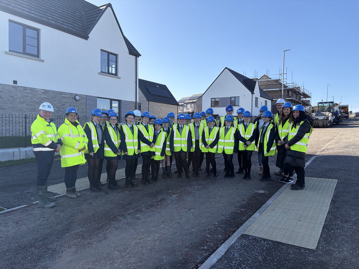 thornhill_td's tweet photo. A brilliant end to Engineers Week Ireland with a site visit to @braidwater with our Year 8, 11 and 13 TD students. Thank you so much for an insightful day! @ThornhillDerry #STEM #engineersweekireland https://t.co/CmDgHyoWiA