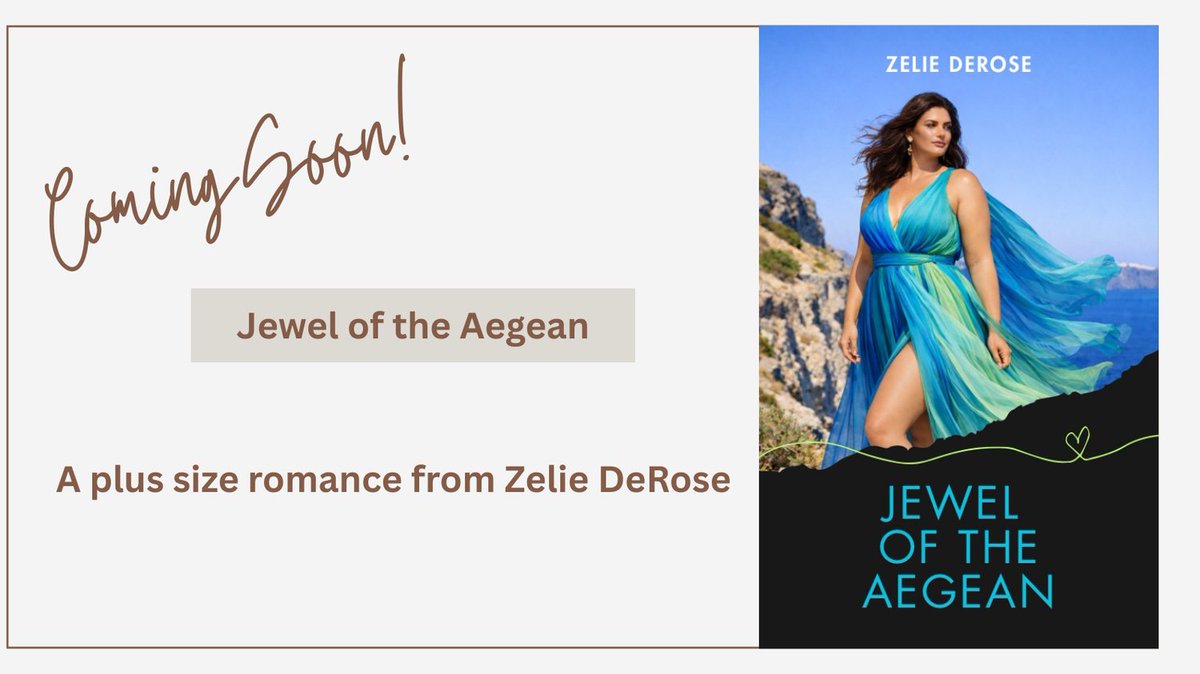 ZelieWritesHEAs's tweet photo. My #WIP - a #romance on a Greek island by the Aegean sea.
#plussizeromance #romancereaders https://t.co/KDs7V9Nsbd
