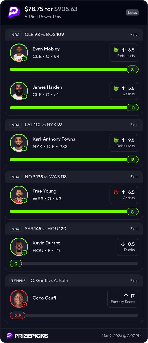 Devanare2's tweet photo. @SoloTerrance @TennisPlays247 @PrizePicks never touching this sorry ass tennis again man wtfffffff https://t.co/TlurvgUH2Q