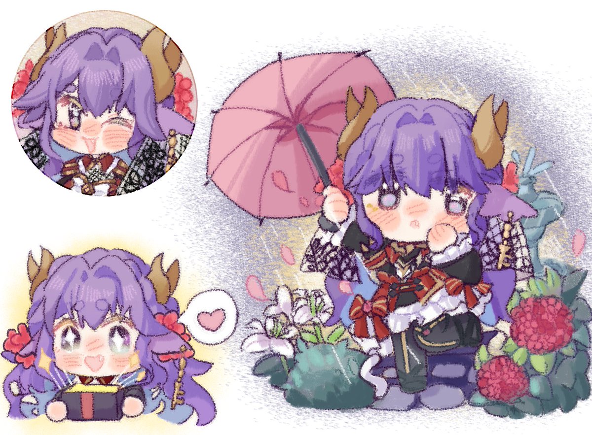 sleepysoap_'s tweet photo. "Lily?!? It's pouring hurry. I'll share my umbrella with you! Huh, a gift...? You're far too sweet to me,"
4 days 9 hours until Soap (+ Kusanagi) Birthday 🎂
3/7 Artworks posted
Im using a countdown for the exact timing, lol 🫶🏻🙂↕️
🎨: rkbiscuit_draw https://t.co/lqbfEMa3wH