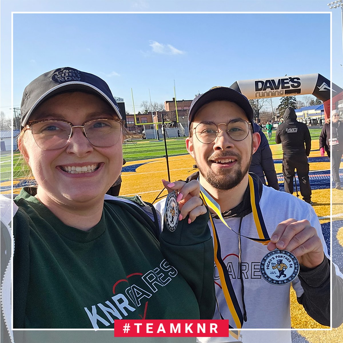 KNR Litigation Paralegal Rylan C. pounced on the opportunity to support local athletes! She joined the Packo's Panther 5k over the weekend, prowling the course to raise funds for Washington Local Cross Country runners.