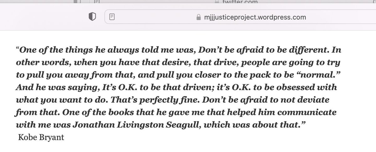 MJJJusticePrjct's tweet image. Kobe Bryant had stated many times in the past what a MENTOR Michael Jackson was to him. In many ways, #persistance #practice #determination #selfmotivation  - Two examples of #excellence -Kobe giving Michael credit for his own extraordinary approach to basketball. Love that!