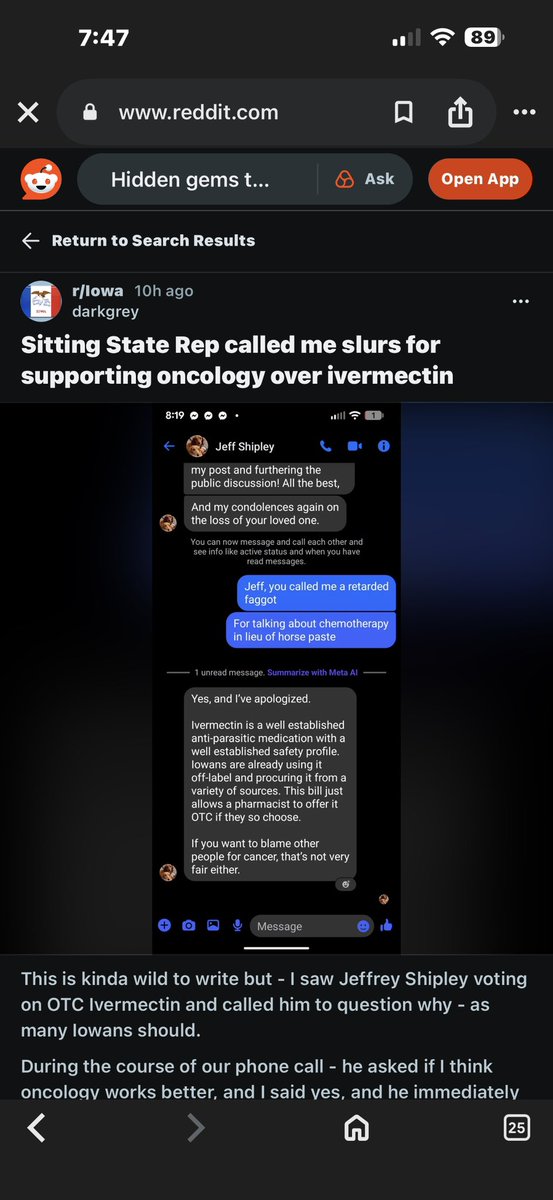 JoshGarrett1981's tweet photo. @JeffShipley77 @HedgeFundTips You really are a POS for doubling down on your hateful rhetoric. https://t.co/rZ6Z6kf6Iz