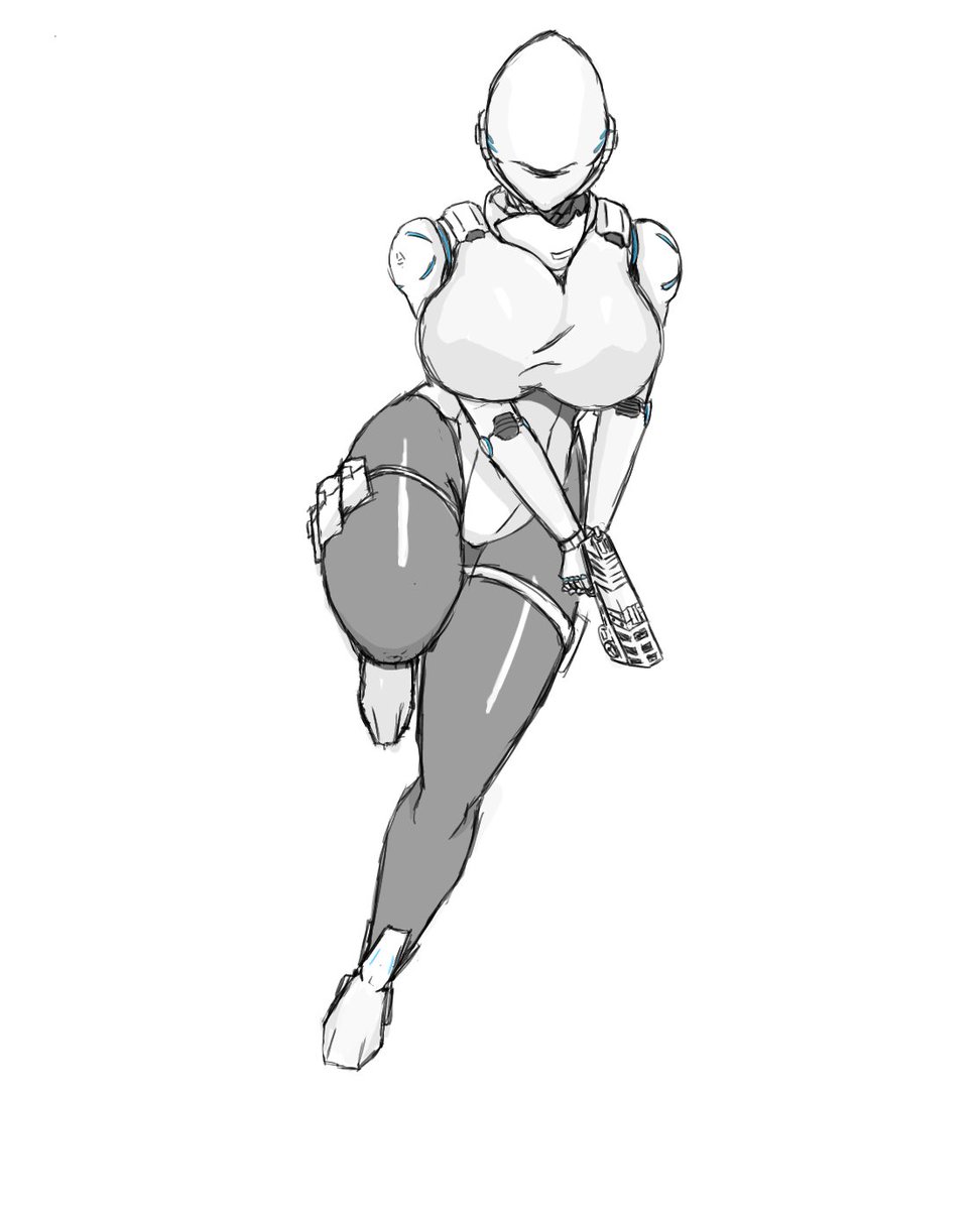 Old sketch of haydee