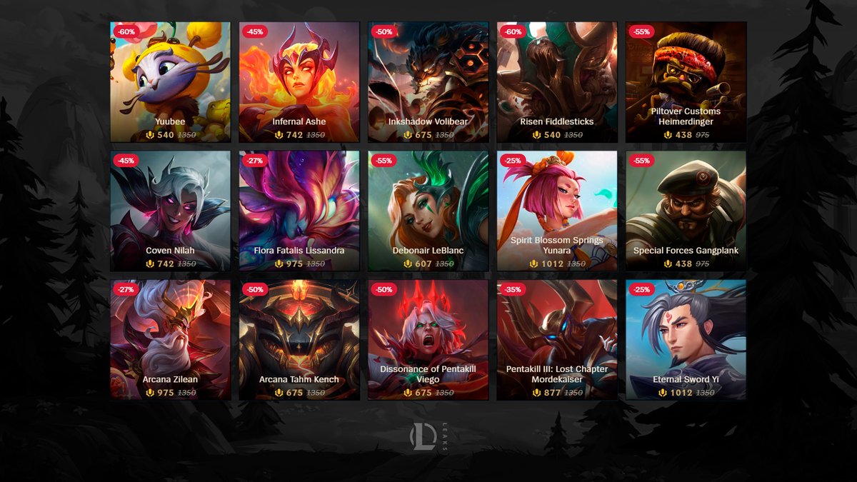 New Weekly Skin Sale - Available until Mar. 16th