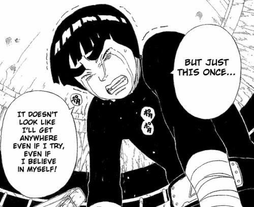 rock lee melancólico tweet media