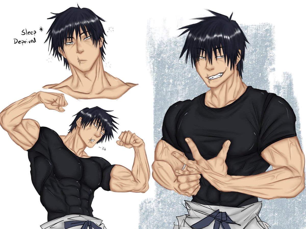 horkneebean's tweet photo. Toji study so I can draw him raw dogging someone soon
#TojiFushiguro
#JujutsuKaisen https://t.co/teZJEFnoUD