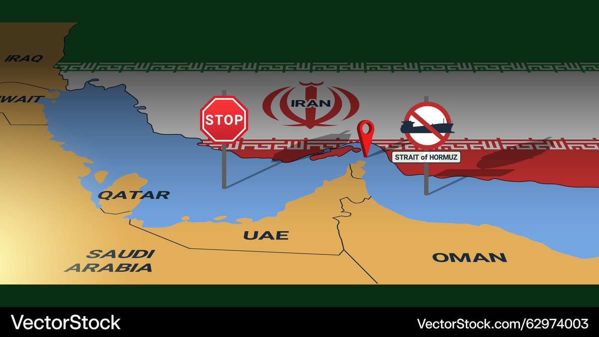 Latest Vector <a href="/VectorStock/">VectorStock</a> 3d map iran closed strait of hormuz #VectorStock vectorstock.com/62974003