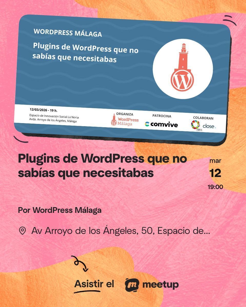 WordPress Málaga tweet media