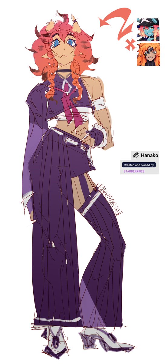 what's better than two favourite #omegastrikers girls?
their child obviously