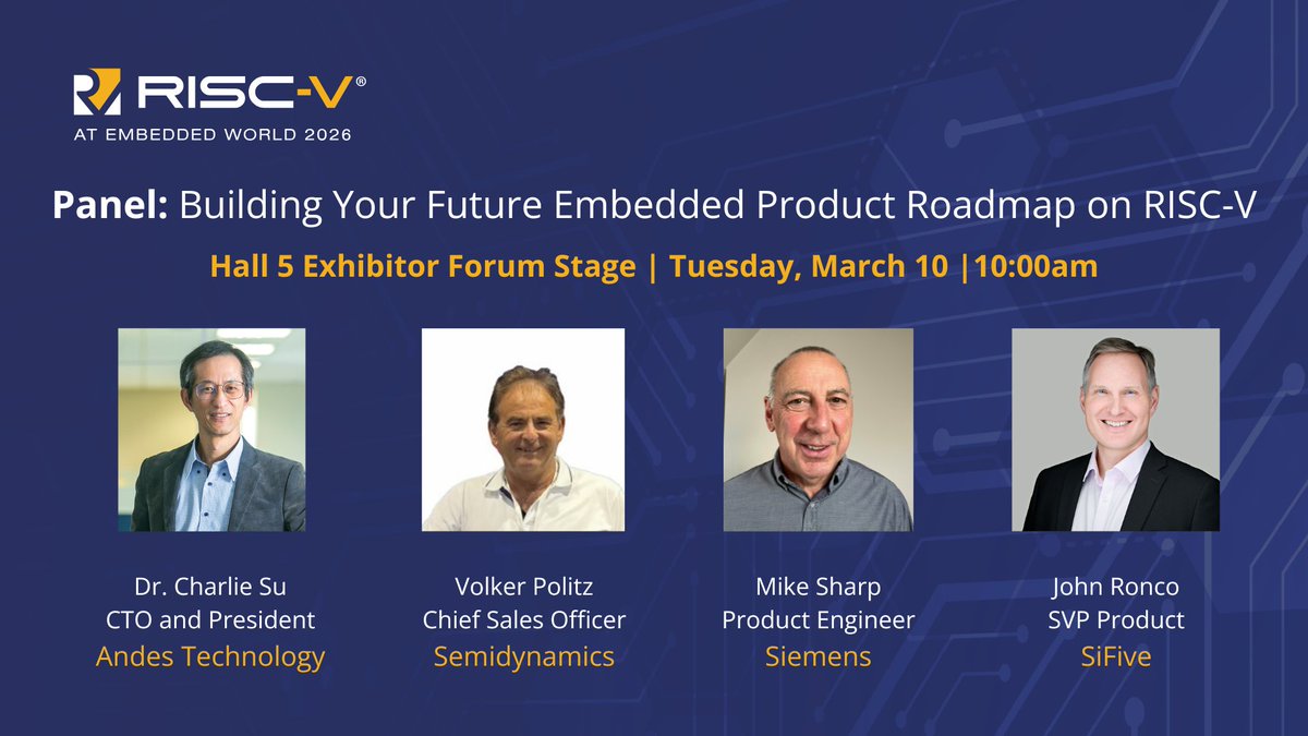 RISC-V International tweet media