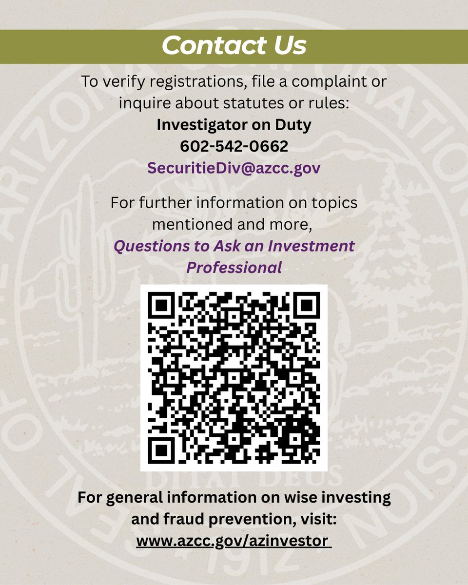 Arizona Corporation Commission tweet media