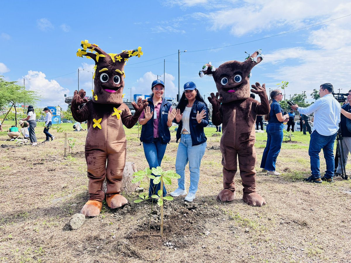 ¡Sembrando el futuro de Guayaquil!🌳

Nos unimos con orgullo a la jornada “Mujeres que Siembran Futuro”, una iniciativa de la Dirección General de Ambiente que reafirma nuestro compromiso con la preservación de la biodiversidad local.

Porque #AsíSeHaceGuayaquil la #CiudadDeTodos