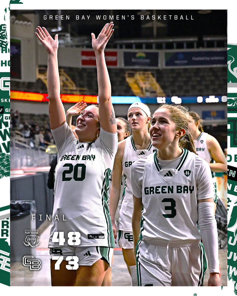 Green Bay Women’s Basketball tweet media