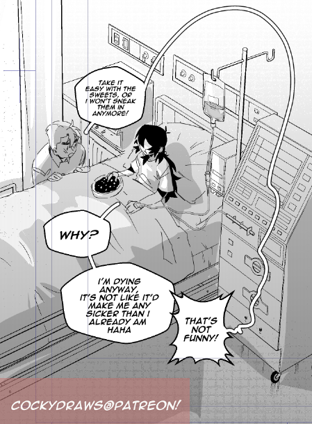 upd8 from "The End is The Begining" my final Priest Bride AU comic! #sheith