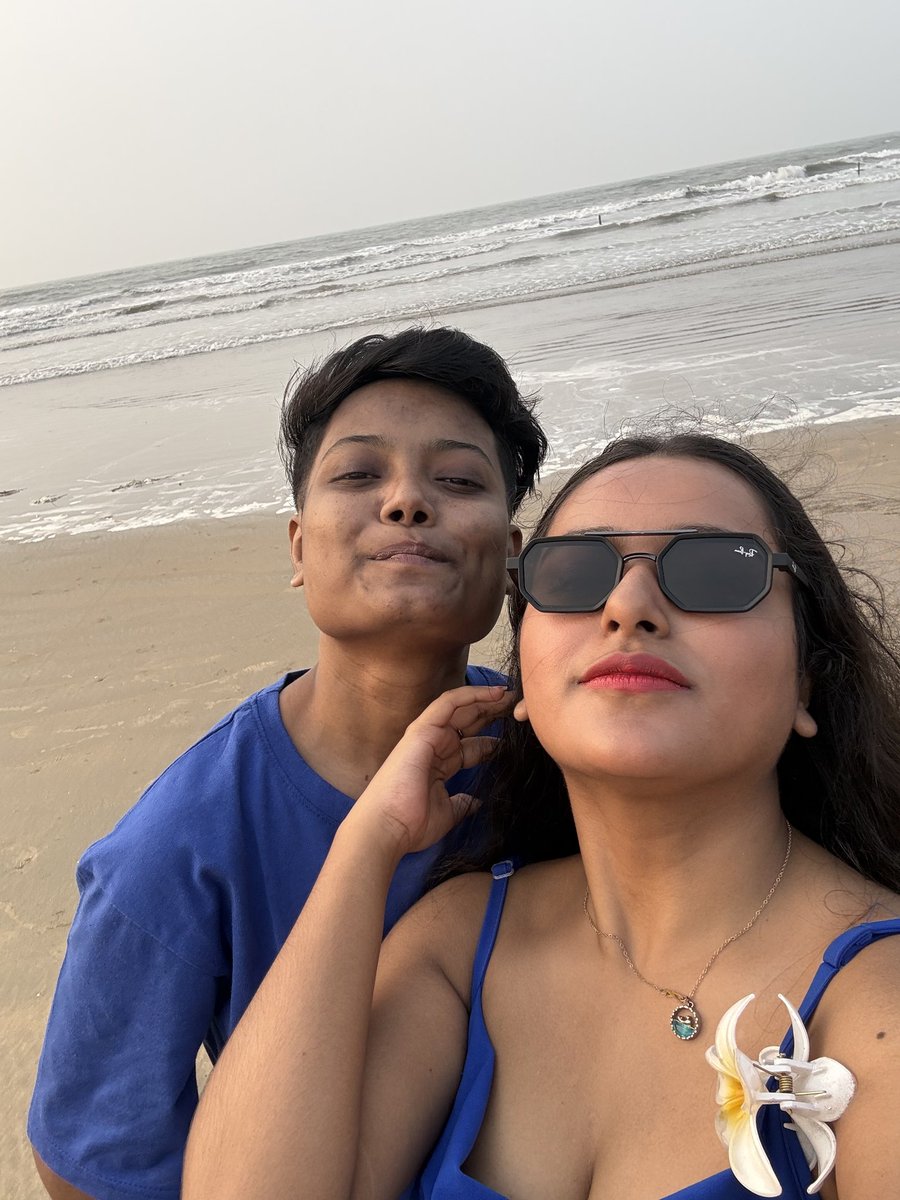 Bonny291's tweet photo. Tajpur Mandarmoni Day 2 🌊🏖️💙🧿 https://t.co/Mch2he7lR7