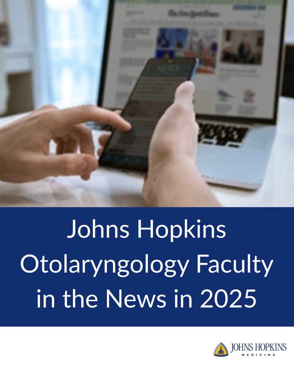 Johns Hopkins OHNS tweet media
