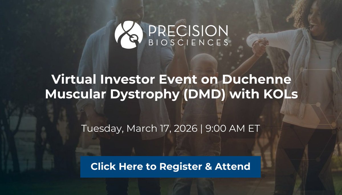 Precision BioSciences tweet media