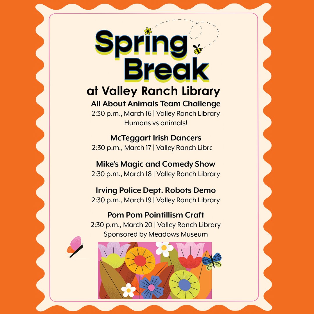 Irving Library tweet media