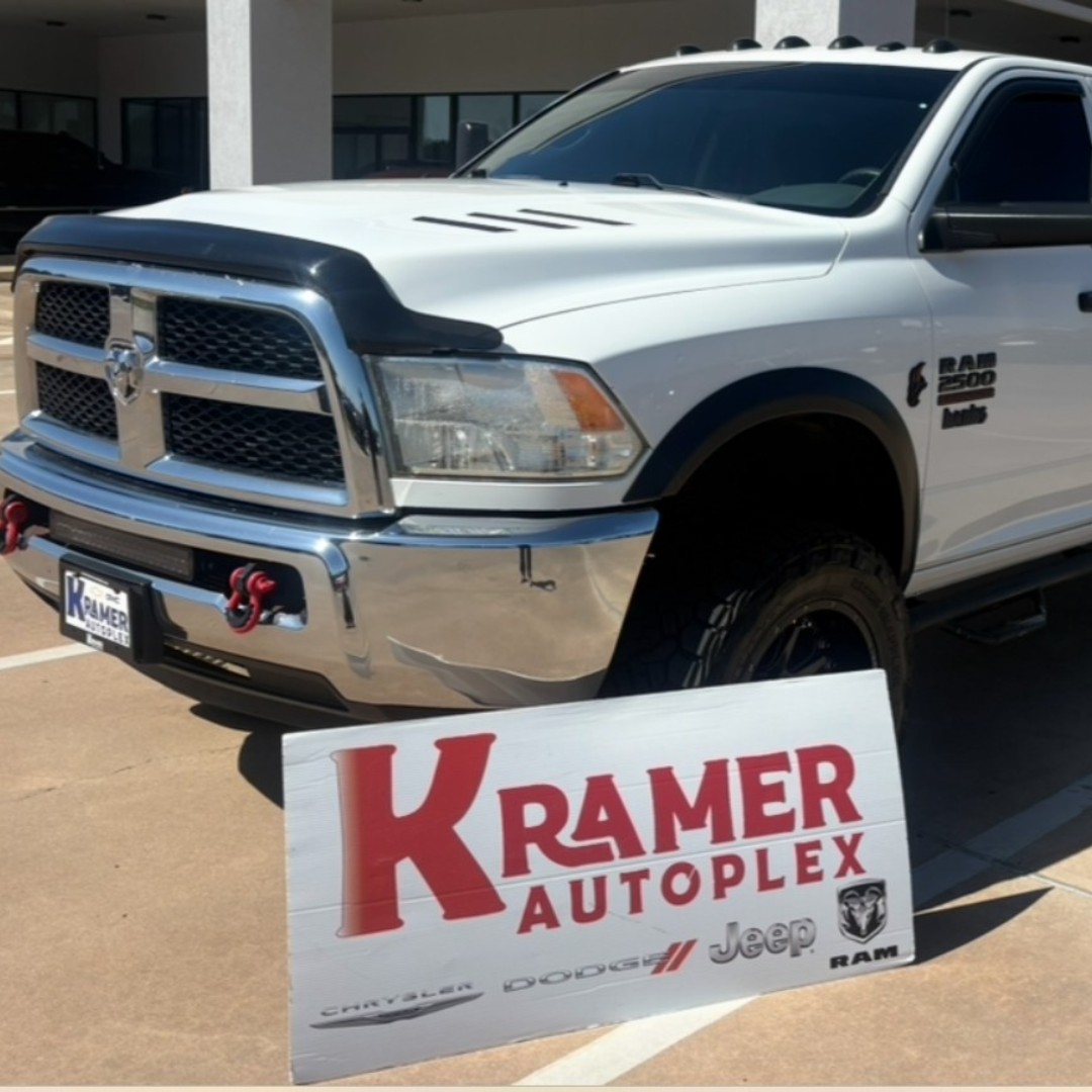 KramerCDJR's tweet image. Tamara drove down from Lufkin after seeing this 2018 Ram 2500 online! She was thrilled with the truck and the incredible deal Dorian Ramirez was able to give her!

🖥️ Website Link: bit.ly/46tY3UN
#KramerCDJR #LivingstonTexas #KramerAutoplex #NewCarSales #TruckSales