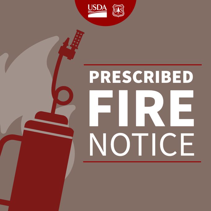 SavannahRiverFS's tweet photo. To help promote forest health and reduce potential wildfire fuels, a 1300-acre hand and aerial ignition prescribed fire is being conducted today on @SRSNews. Lights winds should keep off-site smoke impacts minimal. #GoodFire #USFS #ForestHealth #ImproveWildlifeHabitat https://t.co/dATHm3RU67