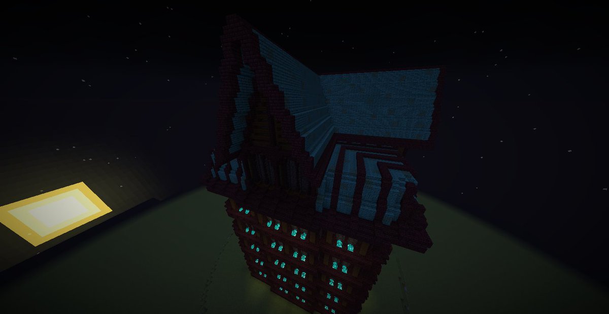 DarkSharkMC's tweet photo. En este hilo pondré lo que será mi base en masivosmp, ahora toca farmear una cantidad absurda de materiales y comenzar a construirlo en survival jajsjas https://t.co/S5VTTYbhR4
