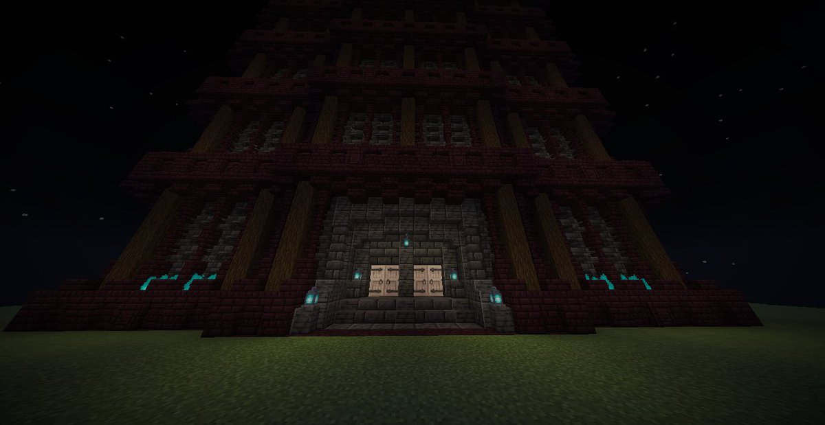DarkSharkMC's tweet photo. En este hilo pondré lo que será mi base en masivosmp, ahora toca farmear una cantidad absurda de materiales y comenzar a construirlo en survival jajsjas https://t.co/S5VTTYbhR4